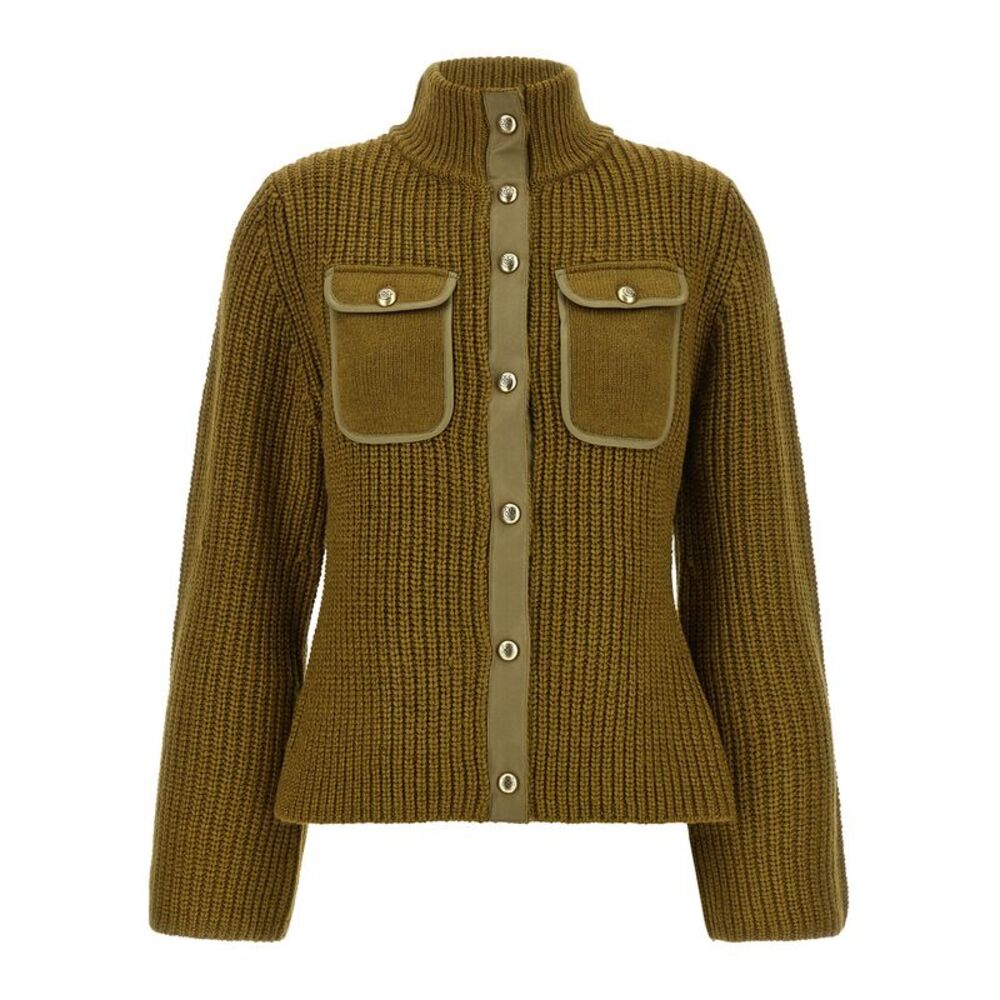PINKO Bicolor Polyester Women's Cardigan